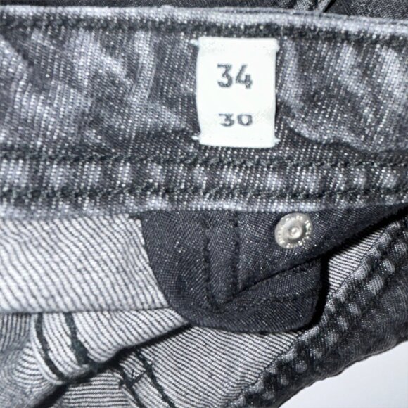 Jack & Jones JJIEddie JJOriginal Baggy Jeans - Black - 34Wx27L - Picture 9 of 15